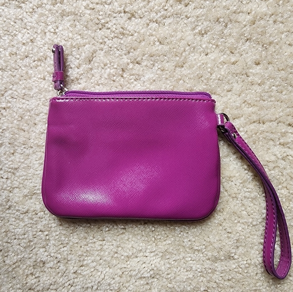 NWOT Nine West Purple Wristlet - Picture 2 of 3